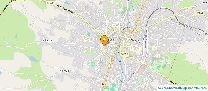 localisation de l'entreprise 893 876 201   AUCH