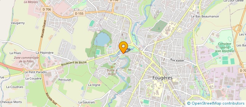 localisation de l'entreprise 893 876 250   FOUGERES