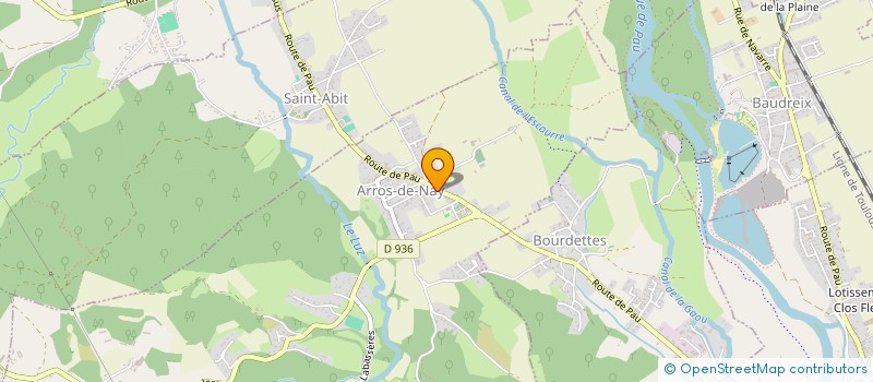 localisation de l'entreprise 893 892 323   ARROS-DE-NAY