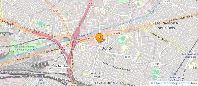 localisation de l'entreprise 893 893 891   BONDY