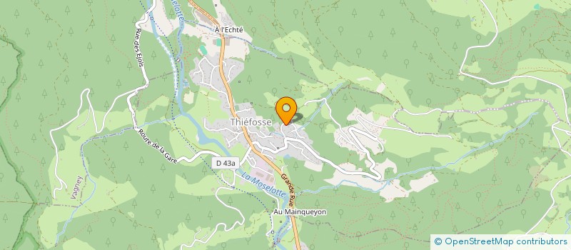 localisation de l'entreprise 893 918 961   THIEFOSSE