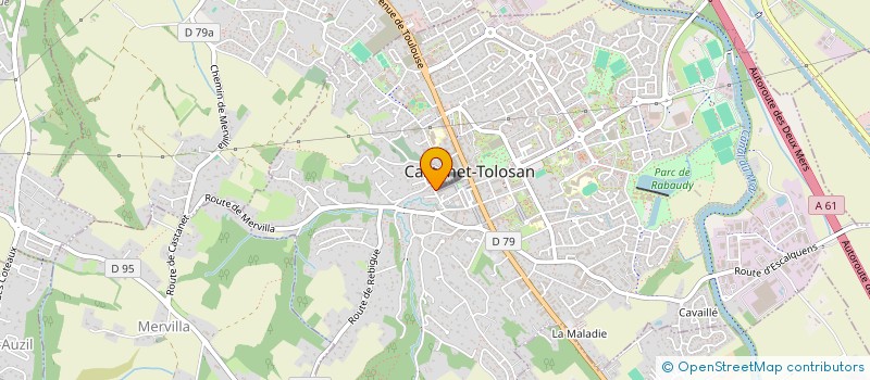 localisation de l'entreprise 893 943 217  à CASTANET-TOLOSAN