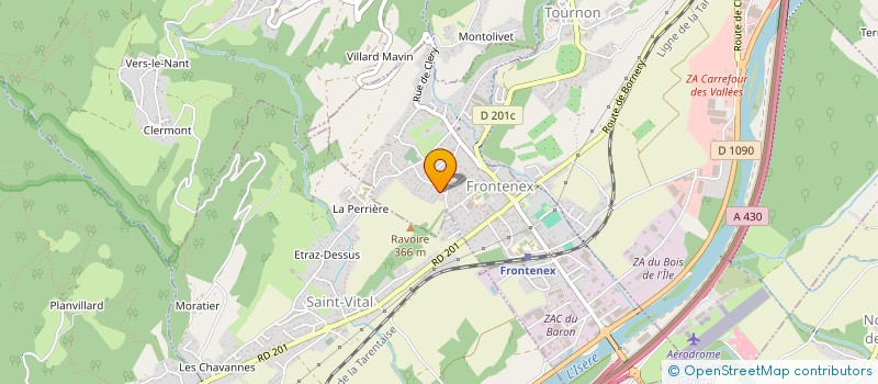 localisation de l'entreprise 893 951 533   FRONTENEX