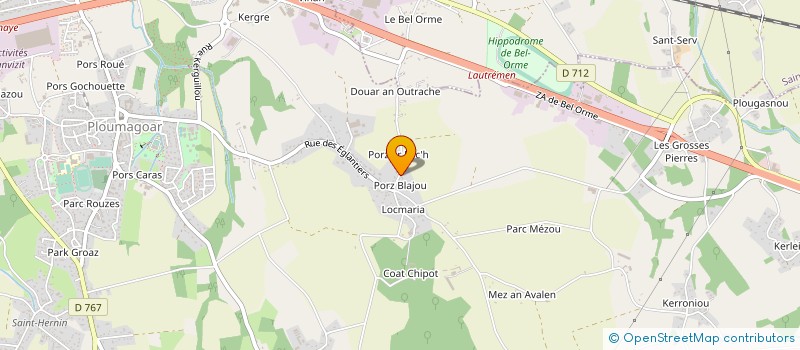 localisation de l'entreprise 893 954 917   PLOUMAGOAR