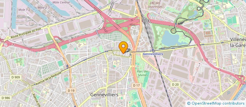 localisation de l'entreprise 893 962 969   GENNEVILLIERS