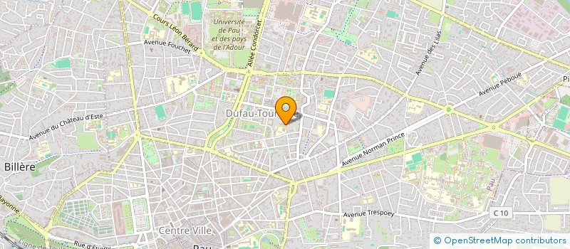 localisation de l'entreprise 893 969 865  à PAU