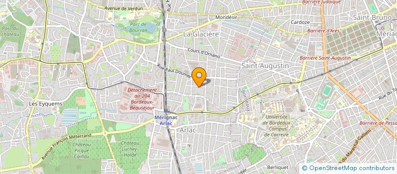 localisation de l'entreprise 893 981 704   MERIGNAC