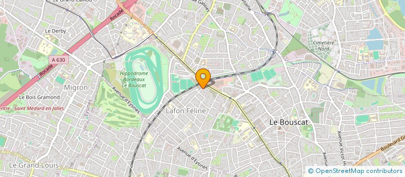 localisation de l'entreprise 893 982 561   LE BOUSCAT