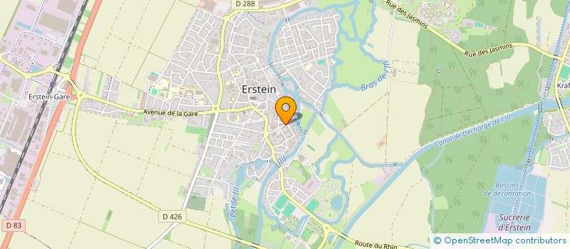 localisation de l'entreprise 893 988 444   ERSTEIN