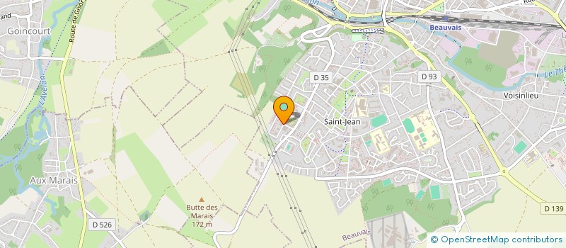 localisation de l'entreprise 893 988 840   BEAUVAIS