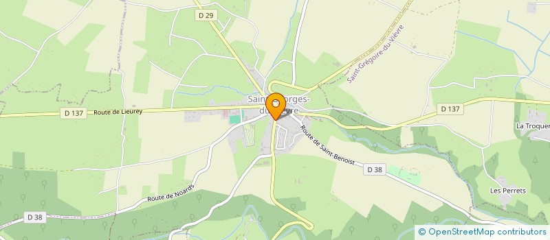 localisation de l'entreprise 893 999 482   SAINT-GEORGES-DU-VIEVRE