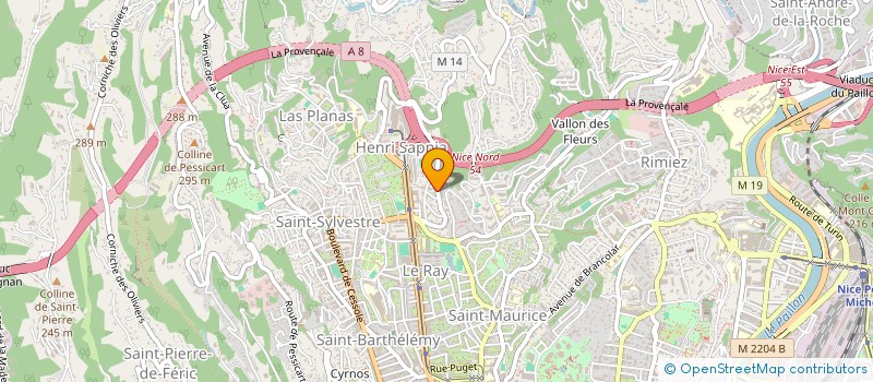 localisation de l'entreprise 894 000 165   NICE