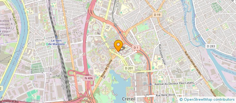 localisation de l'entreprise 894 004 597   CRETEIL