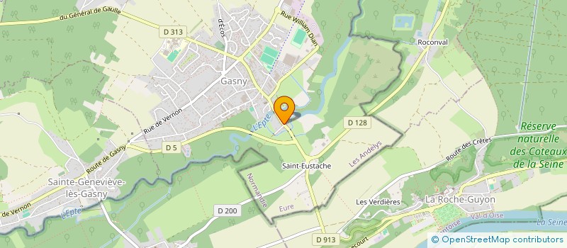 localisation de l'entreprise 894 005 446   GASNY