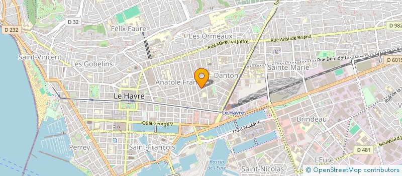 localisation de l'entreprise 894 006 527   LE HAVRE