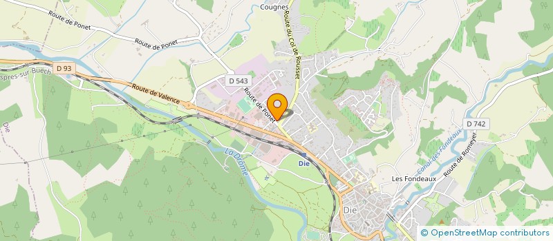 localisation de l'entreprise 894 039 718   DIE