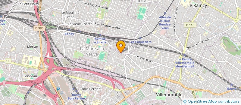 localisation de l'entreprise 894 050 061   BONDY