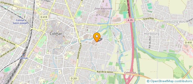 localisation de l'entreprise 894 053 743 à STRASBOURG