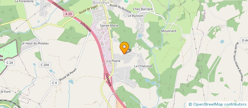 localisation de l'entreprise 894 055 128   BOISSEUIL