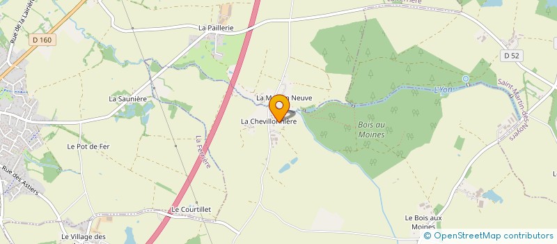 localisation de l'entreprise 894 055 227   LA CHAIZE-LE-VICOMTE