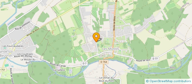 localisation de l'entreprise 894 057 603   LES MONTILS