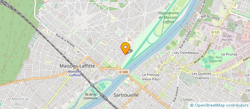 localisation de l'entreprise 894 072 768   MAISONS-LAFFITTE