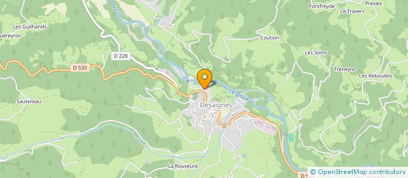 localisation de l'entreprise 894 073 857   DESAIGNES