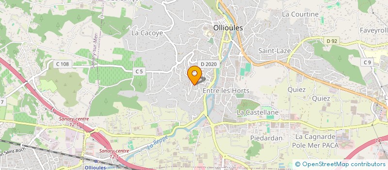 localisation de l'entreprise 894 081 892 à OLLIOULES