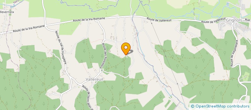 localisation de l'entreprise 894 084 664   VALLEREUIL