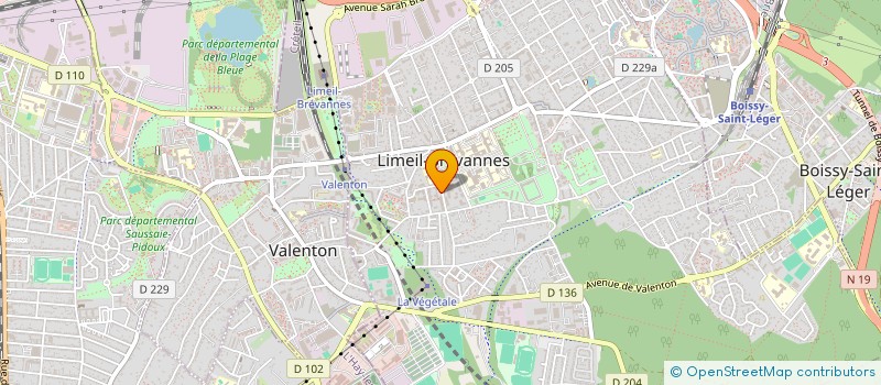 localisation de l'entreprise 894 102 698   LIMEIL-BREVANNES