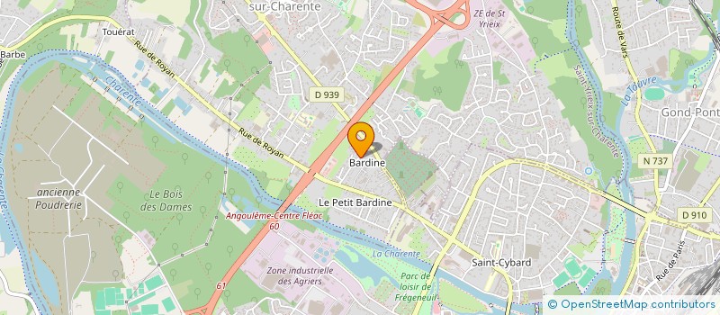 localisation de l'entreprise 894 104 512 à ANGOULEME