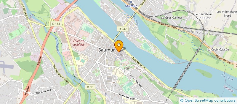 localisation de l'entreprise 894 114 552   SAUMUR