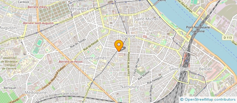 localisation de l'entreprise 894 117 423   BORDEAUX