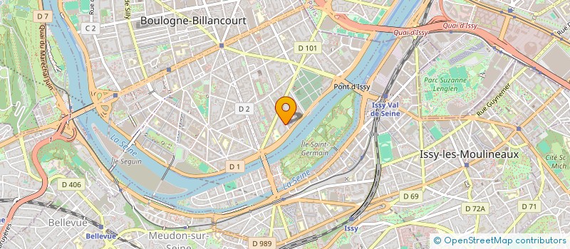 localisation de l'entreprise 894 136 639 à BOULOGNE-BILLANCOURT