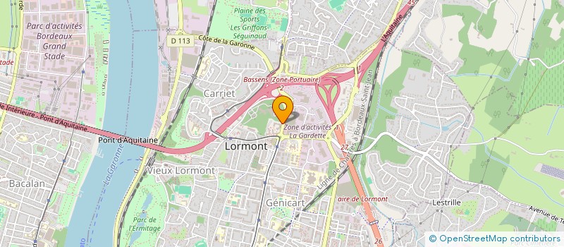 localisation de l'entreprise 894 144 187   BORDEAUX