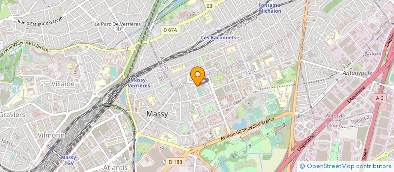 localisation de l'entreprise 894 151 216 à MASSY