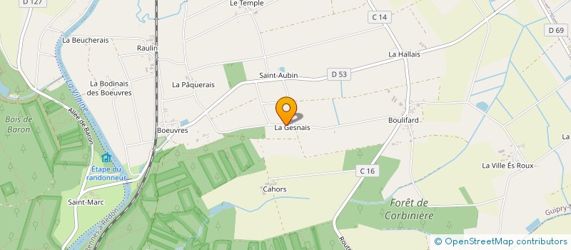 localisation de l'entreprise 894 183 409   GUIPRY-MESSAC