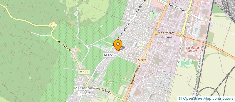 localisation de l'entreprise 894 186 543  à MARSANNAY-LA-COTE