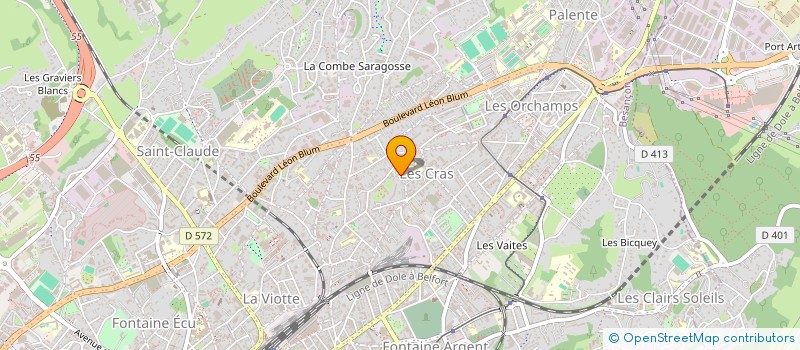 localisation de l'entreprise 894 188 184   BESANCON