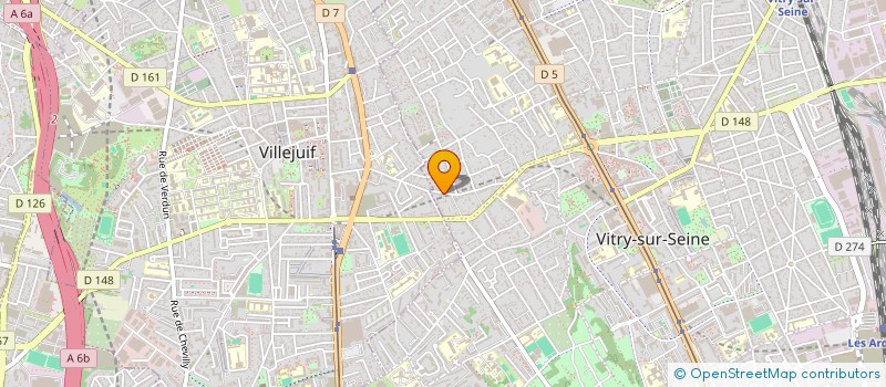 localisation de l'entreprise 894 189 653  à VITRY-SUR-SEINE