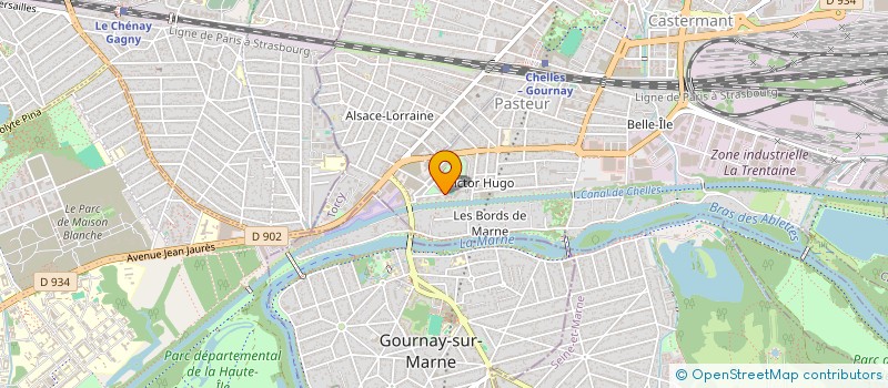 localisation de l'entreprise 894 207 950   CHELLES