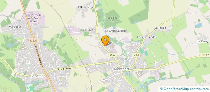 localisation de l'entreprise 894 215 623   LA CHEVROLIERE