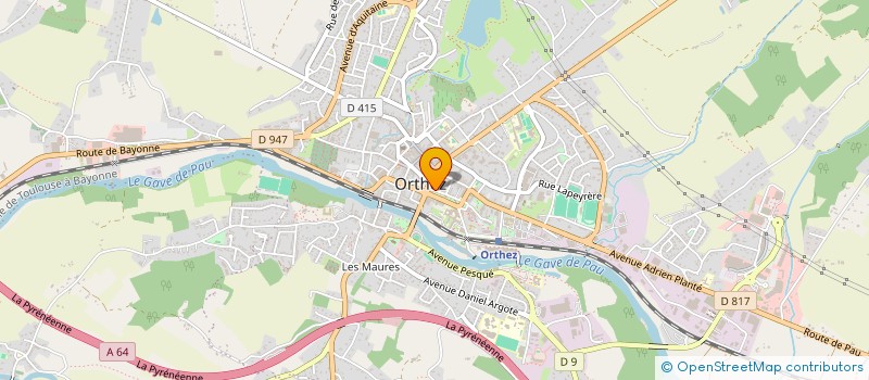 localisation de l'entreprise 894 219 633   ORTHEZ