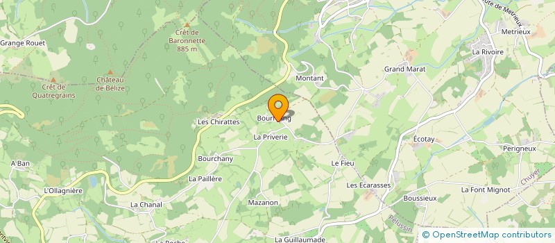 localisation de l'entreprise 894 224 575   PELUSSIN