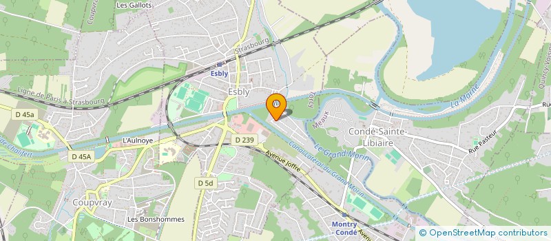 localisation de l'entreprise 894 231 026 à ESBLY