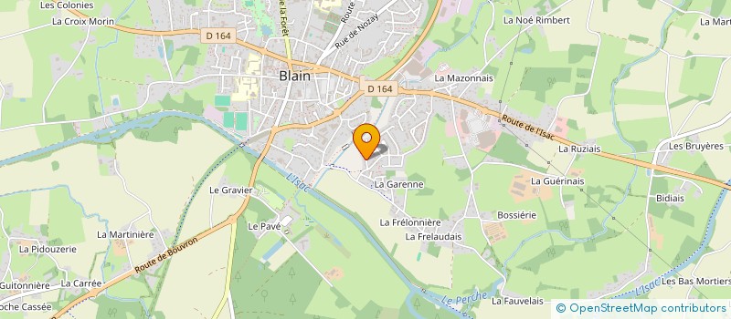 localisation de l'entreprise 894 250 547   BLAIN