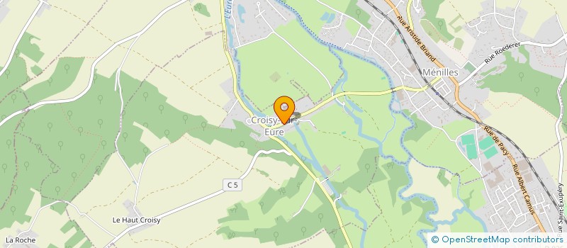 localisation de l'entreprise 894 261 932   CROISY-SUR-EURE