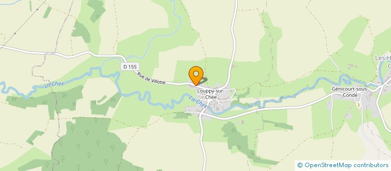 localisation de l'entreprise 894 263 284   LES HAUTS-DE-CHEE