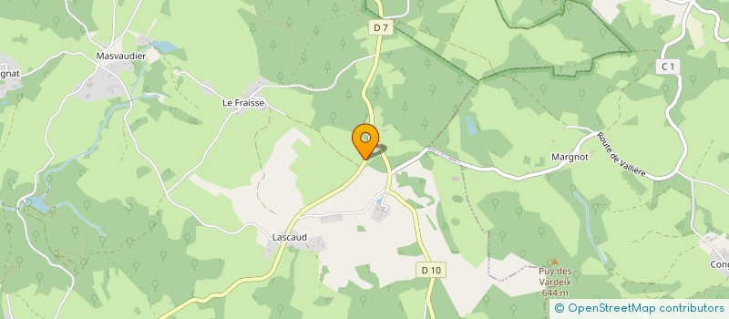 localisation de l'entreprise 894 264 282   VALLIERE