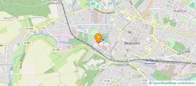 localisation de l'entreprise 894 269 489   BEAUVAIS